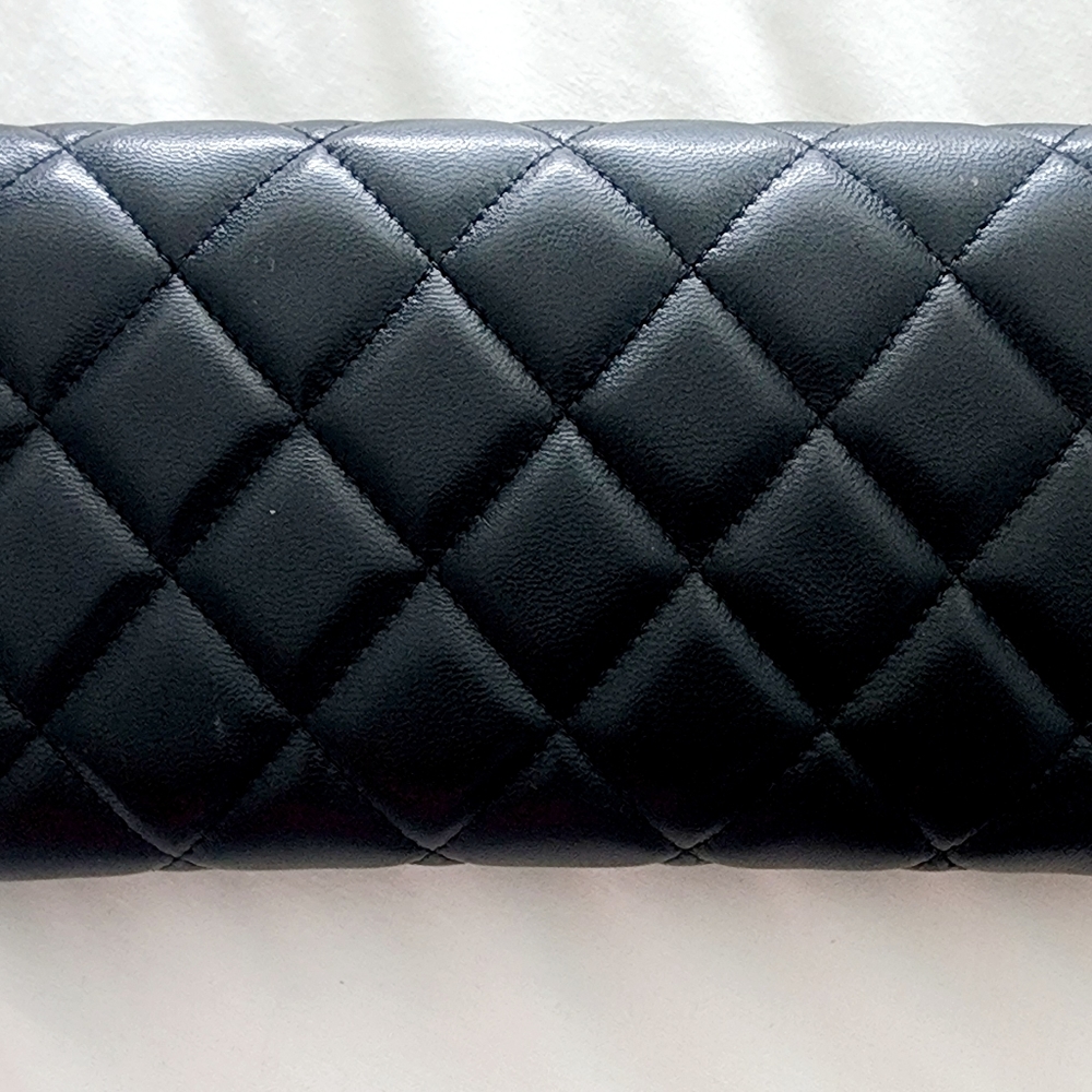 Authentic chanel large wallet